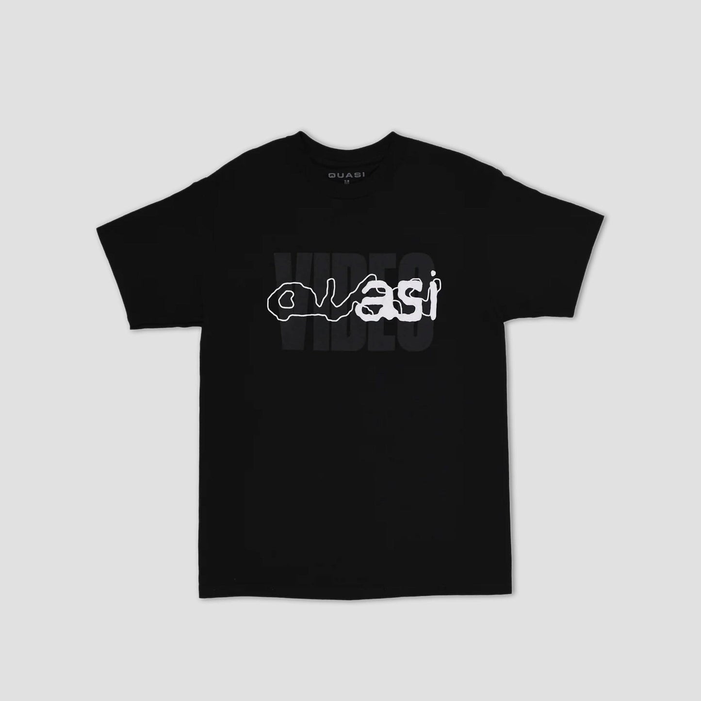 Quasi Homevideo Logo T-Shirt Black