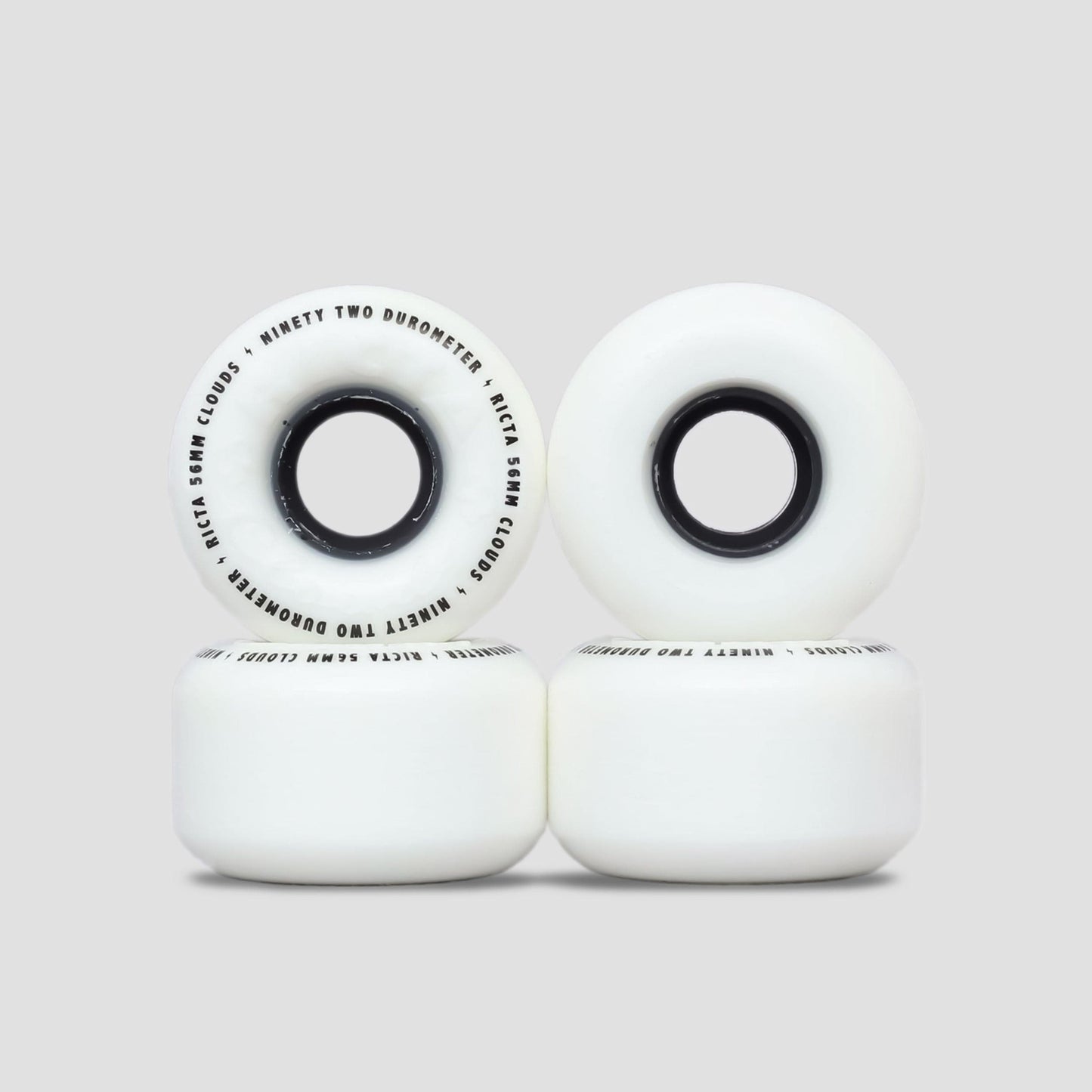 Ricta 56mm 92A Clouds Wheels White / Black