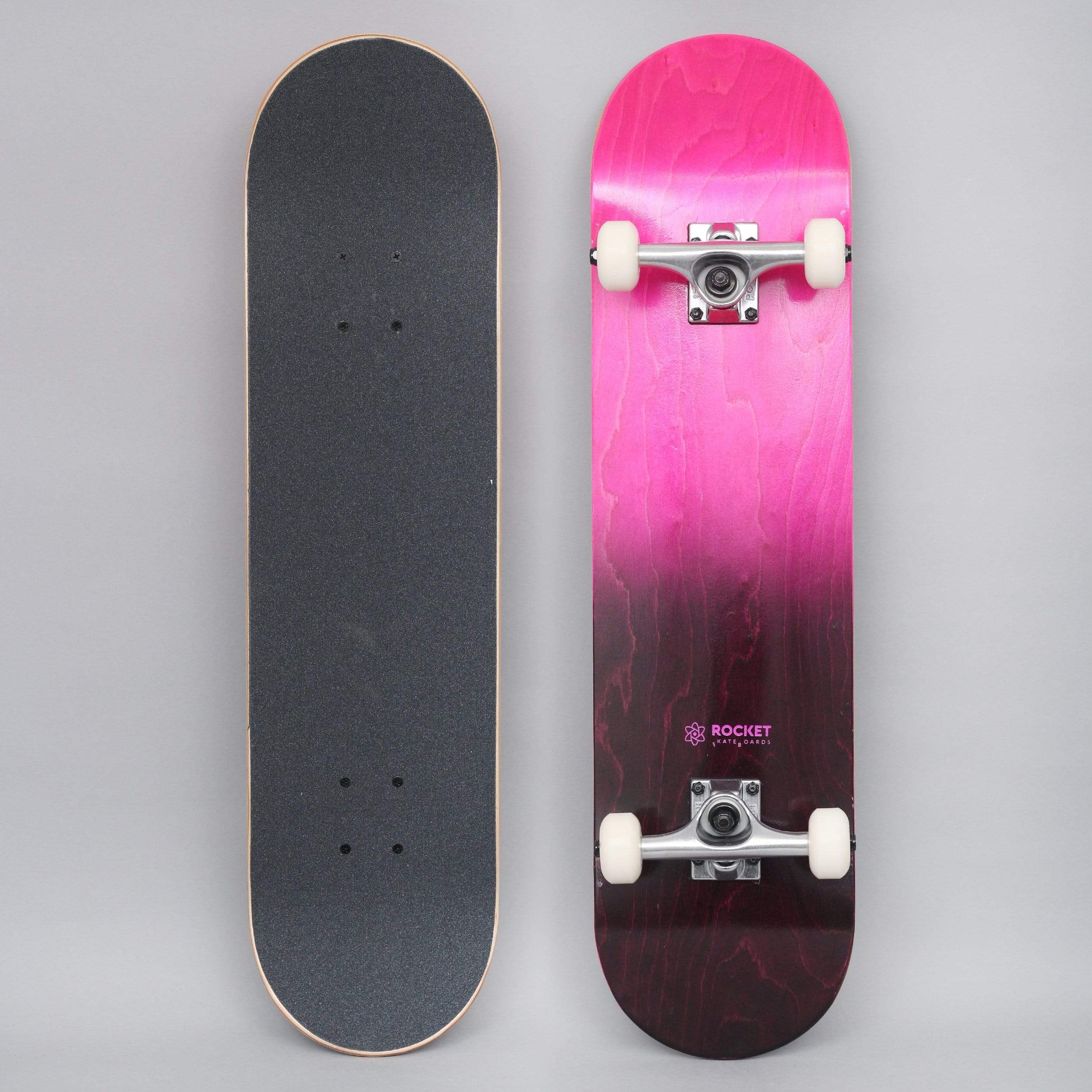 Rocket 7.75 Double Dipped Complete Skateboard Purple