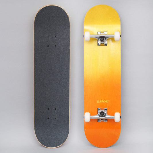 Rocket 8.0 Double Dipped Complete Skateboard Orange