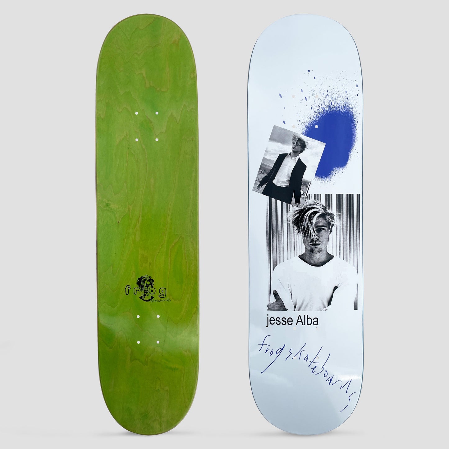 Frog 8.38 Jesse Alba Role Model Skateboard Deck