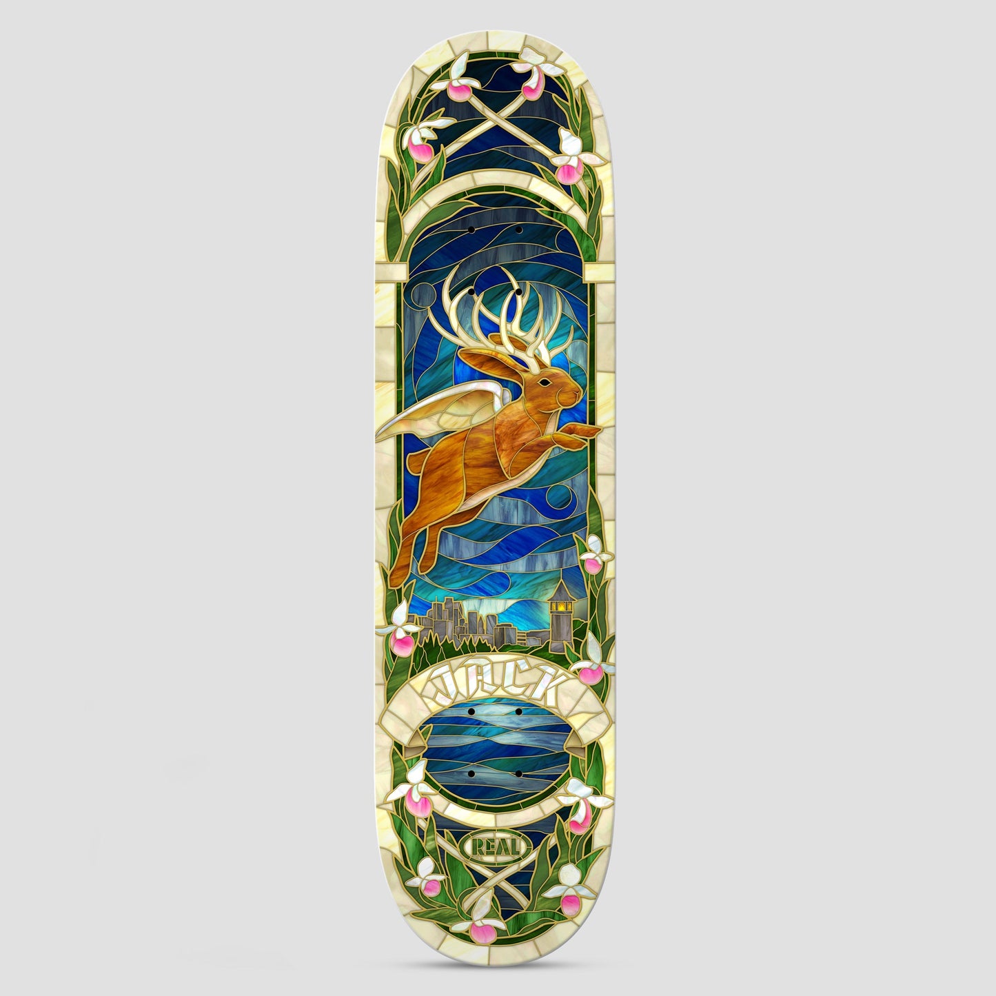 Real 8.25 Jack Cathedral Skateboard Deck