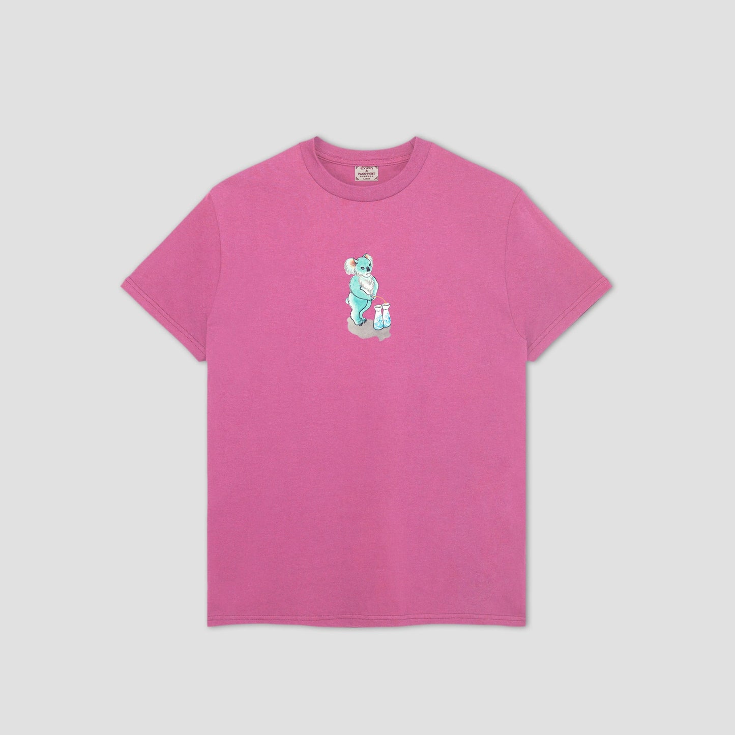 Passport X Evisen Sake T-Shirt Pink Milk