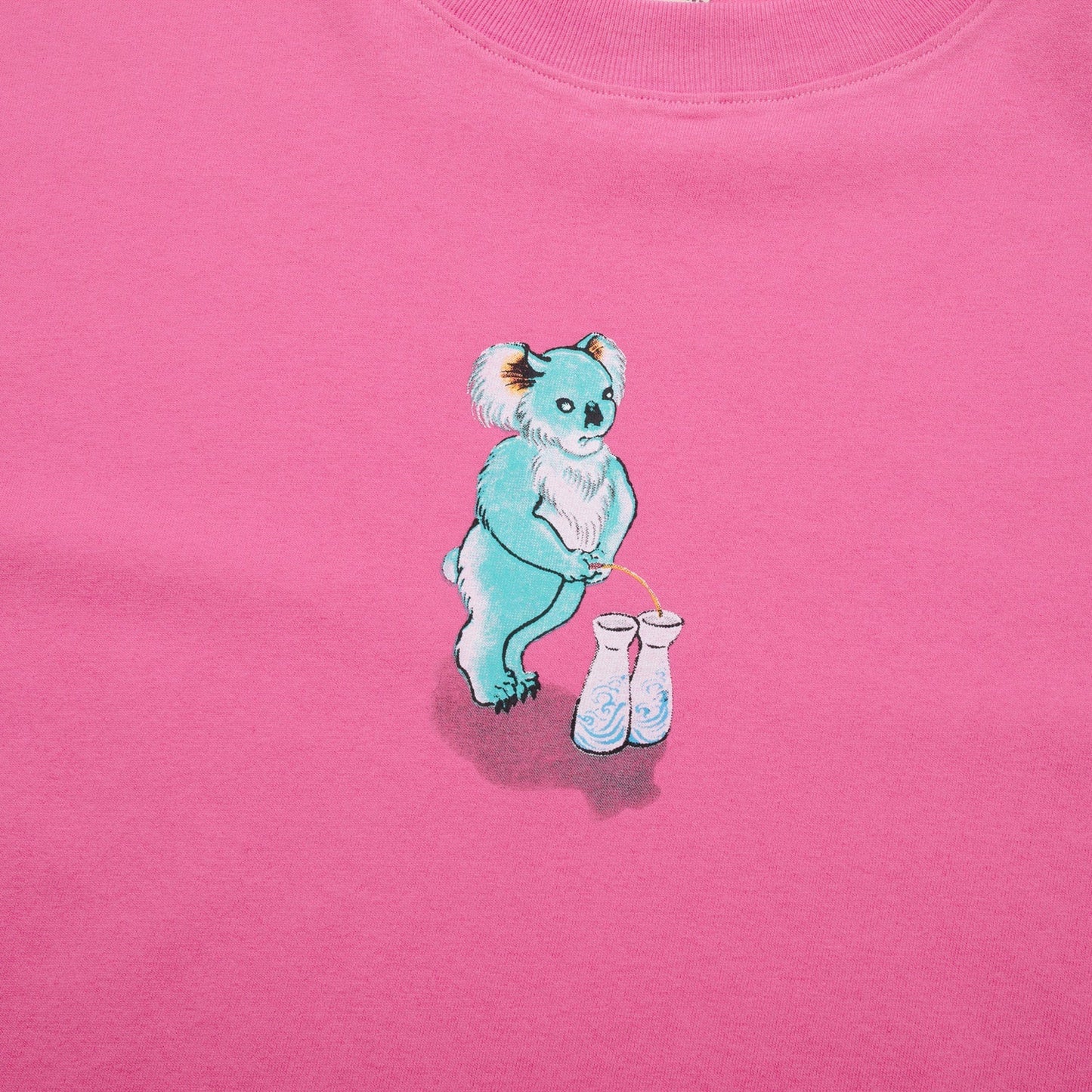 Passport X Evisen Sake T-Shirt Pink Milk