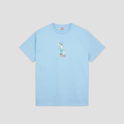 Passport X Evisen Sake T-Shirt Powder Blue