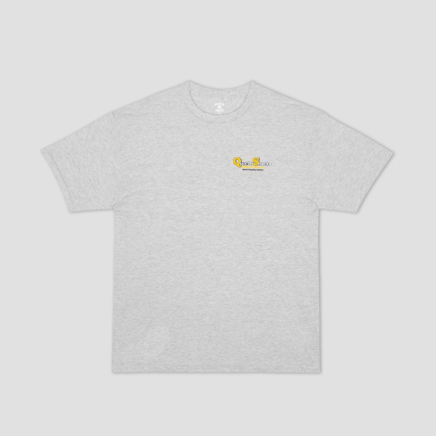 Quartersnacks Sanitation T-Shirt Ash Grey