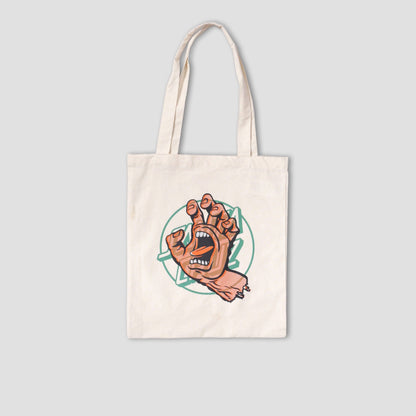 Santa Cruz Opus Hand Overlay Tote Bag Natural