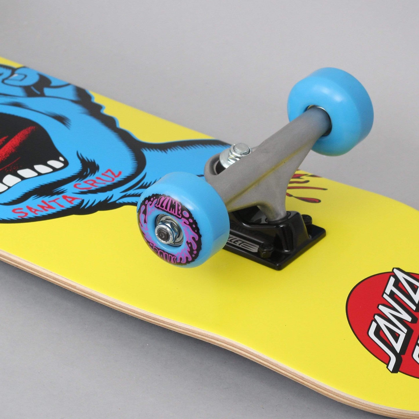 Santa Cruz 7.75 Screaming Hand Complete Skateboard Yellow / Blue