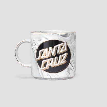 Santa Cruz Classic Dot Mug Grey Marble