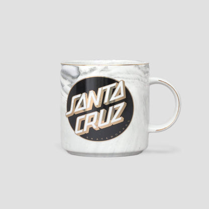 Santa Cruz Classic Dot Mug Grey Marble