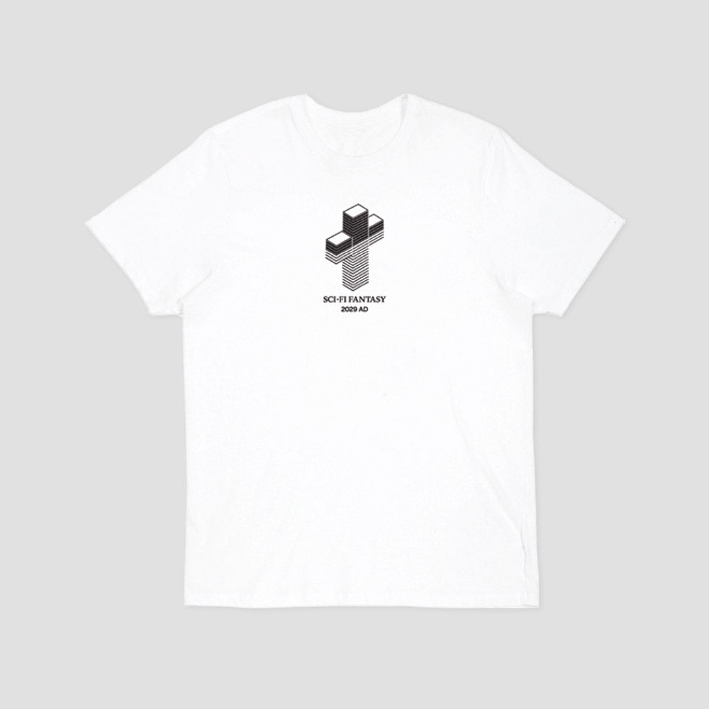 Sci-Fi Fantasy 2029 AD T-Shirt White