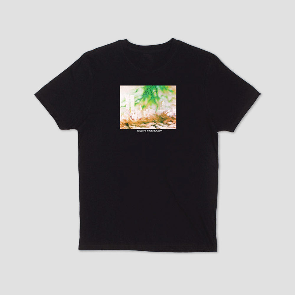 Sci-Fi Fantasy Apocalypse T-Shirt Black