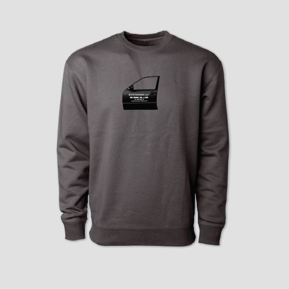 Sci-Fi Fantasy Car Door Crewneck Asphalt