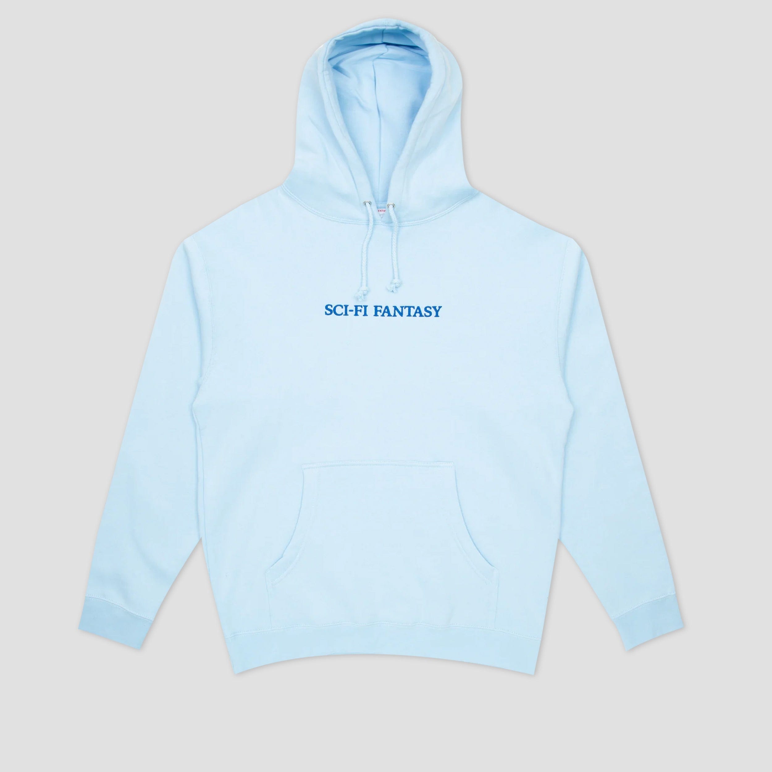 Sci-Fi Fantasy Logo Hood Aqua
