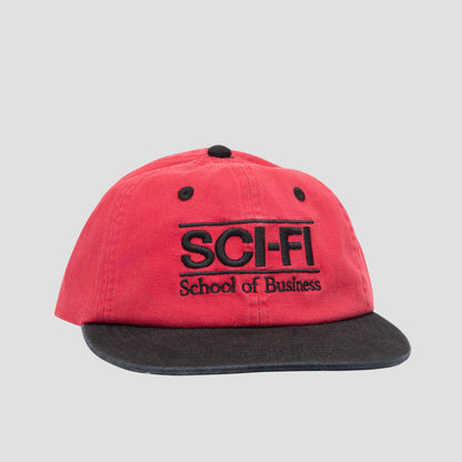 Sci-Fi Fantasy School of Business Cap Red / Black