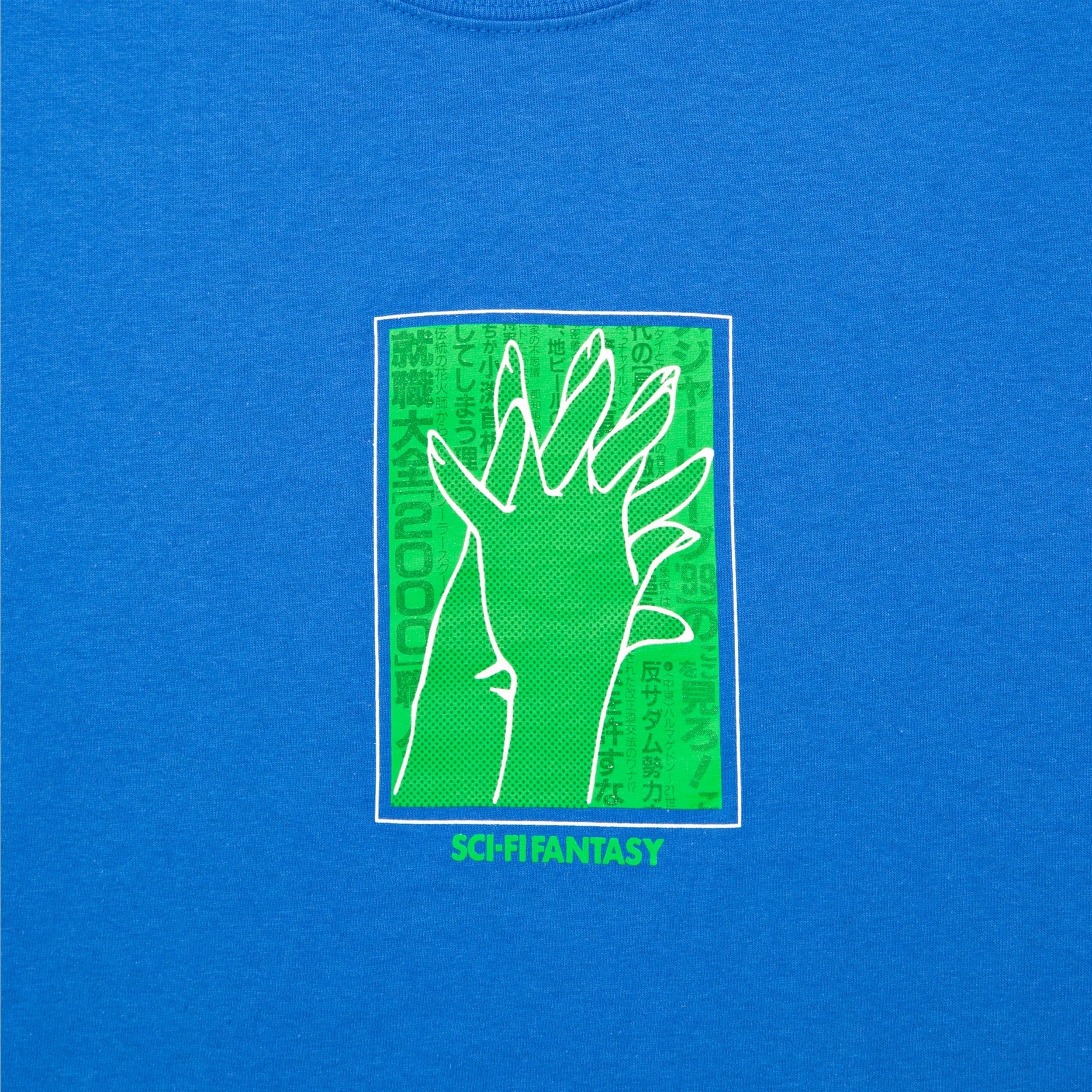 Sci-Fi Fantasy Hands T-Shirt Royal