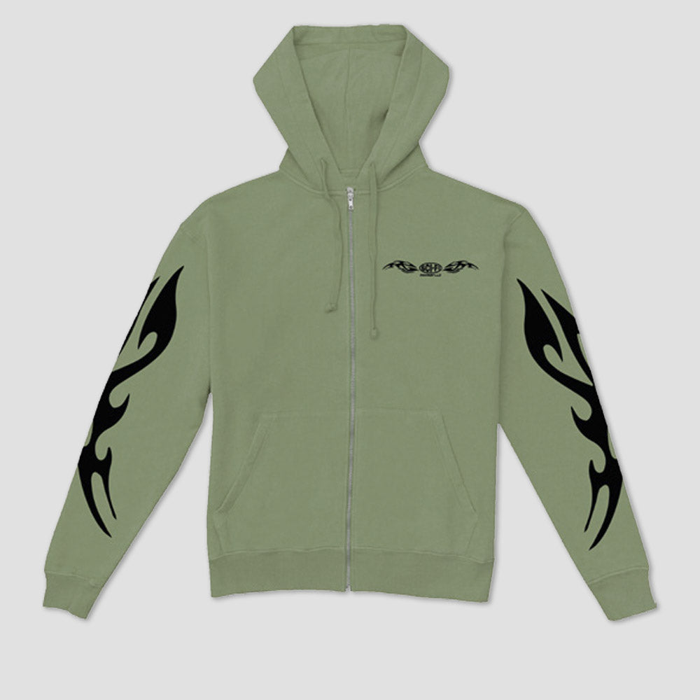 Sci-Fi Fantasy Origin Zip Hoodie Sage