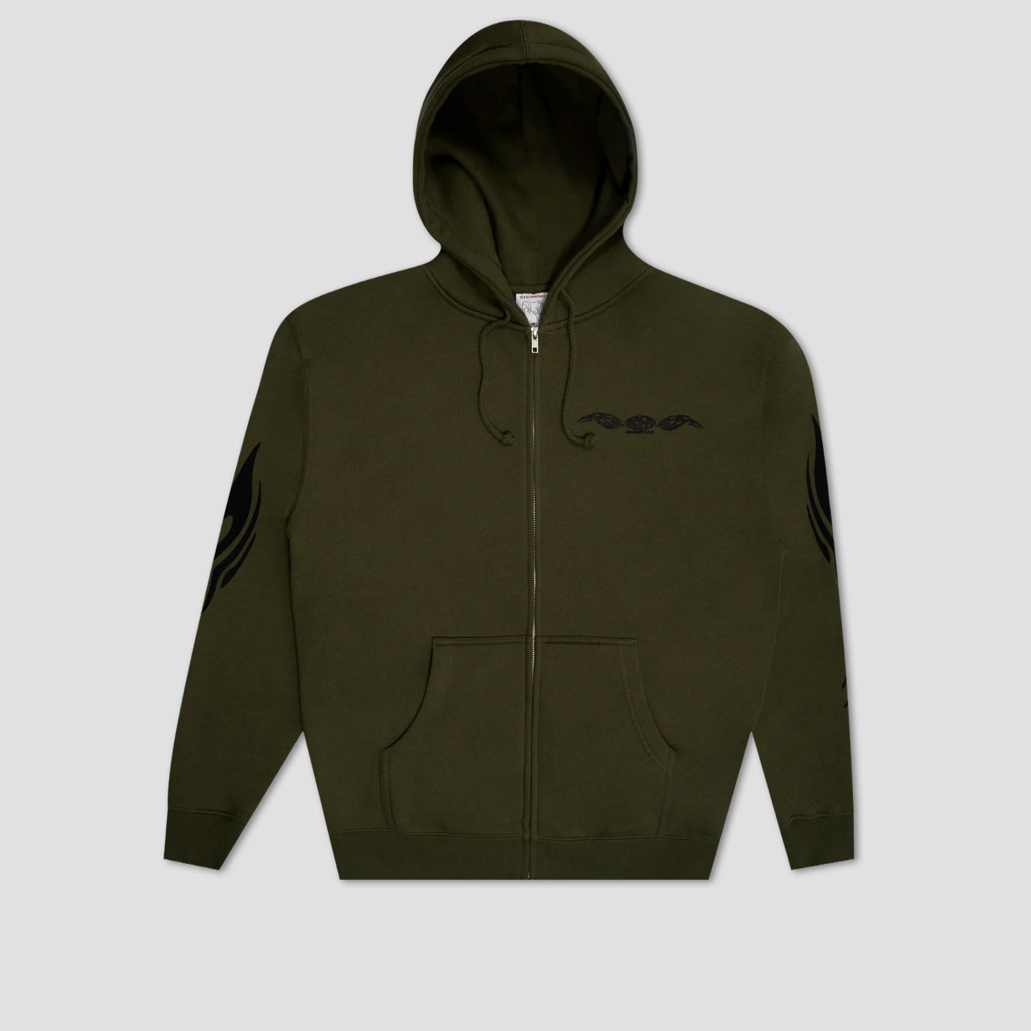 Sci-Fi Fantasy Origin Zip Hoodie Sage