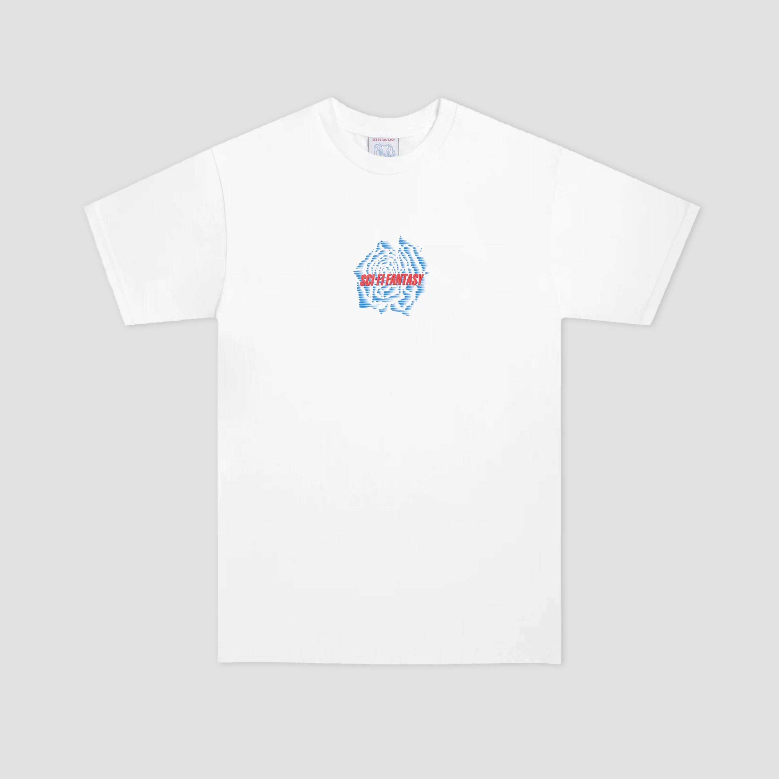 Sci-Fi Fantasy Rose T-Shirt White