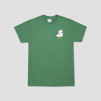 Sci-Fi Fantasy Ski Boot T-Shirt Green