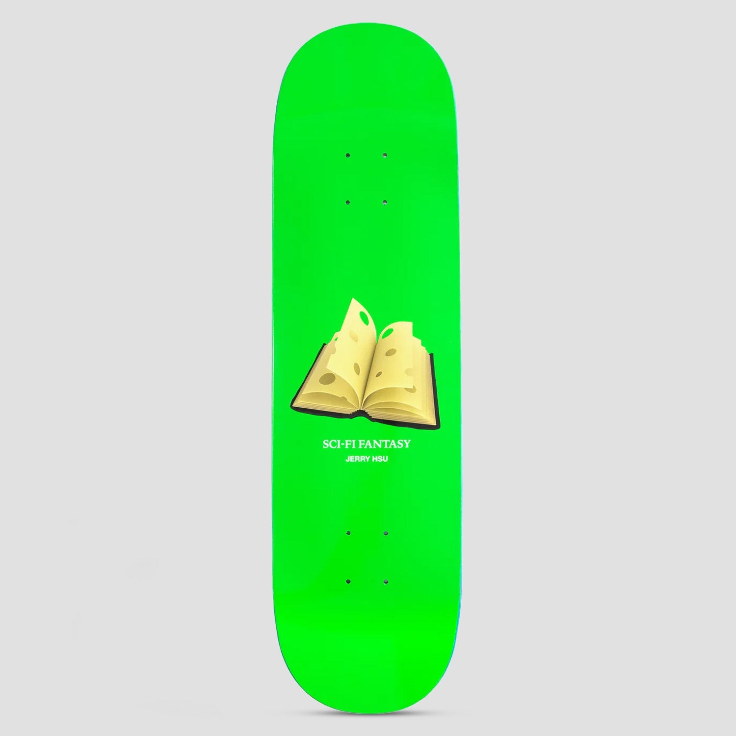Sci-Fi Fantasy 8.5 Jerry Hsu Swiss Book Skateboard Deck