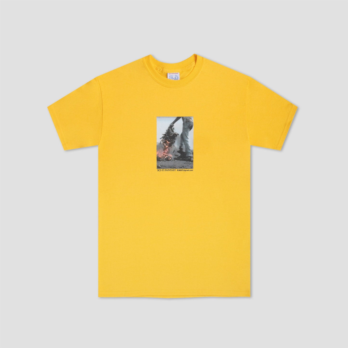 Sci-Fi Fantasy Waste T-Shirt Yellow