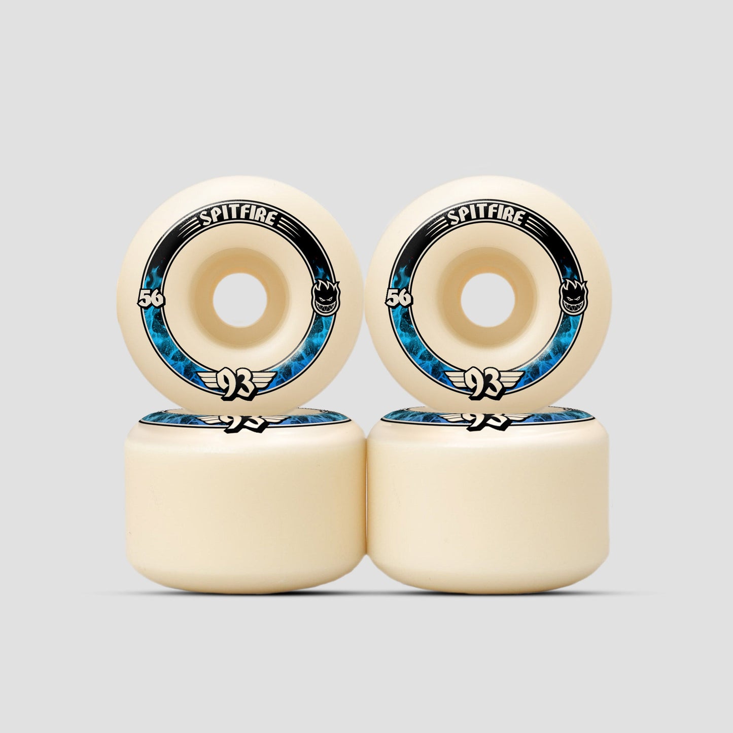 Spitfire 56mm Formula Four Soft Sliders Skateboard Wheels 93DU Radials