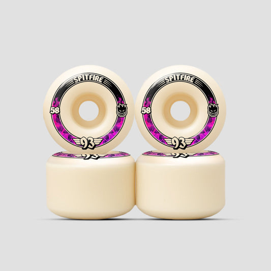 Spitfire 58mm Formula Four Soft Sliders Skateboard Wheels 93DU Radials