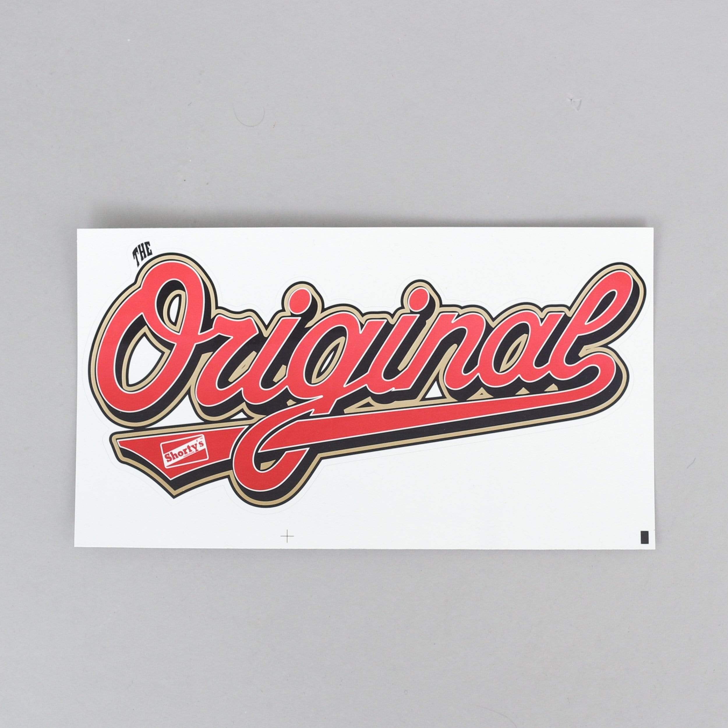 Shorty's Original Logo Die Cut Foil Sticker