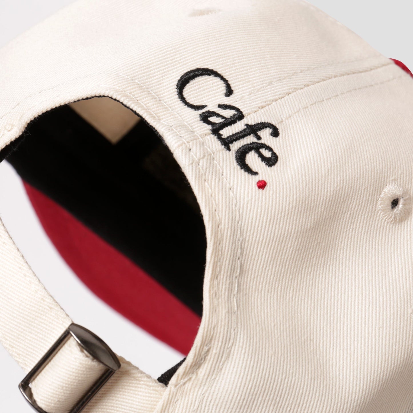 Skateboard Cafe Vino 6 Panel Cap Cream / Grape