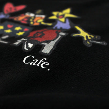 Skateboard Cafe "Cheers" Crew Black