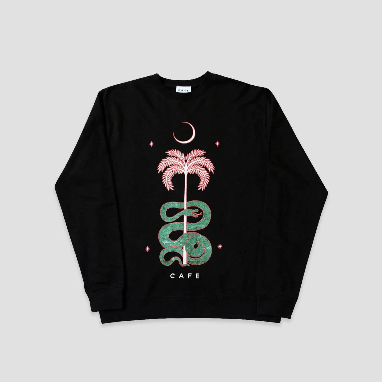 Skateboard Cafe Tree of Life Crew Black