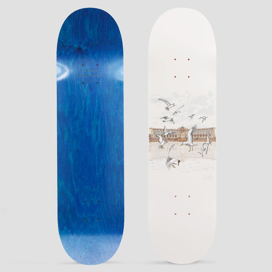 Skateboard Cafe 8.25 Lloyds Skateboard Deck White