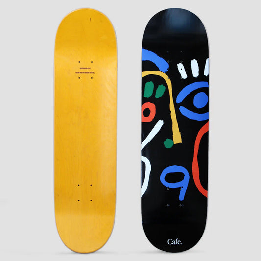 Skateboard Cafe 8.25 Marcello Skateboard Deck Black