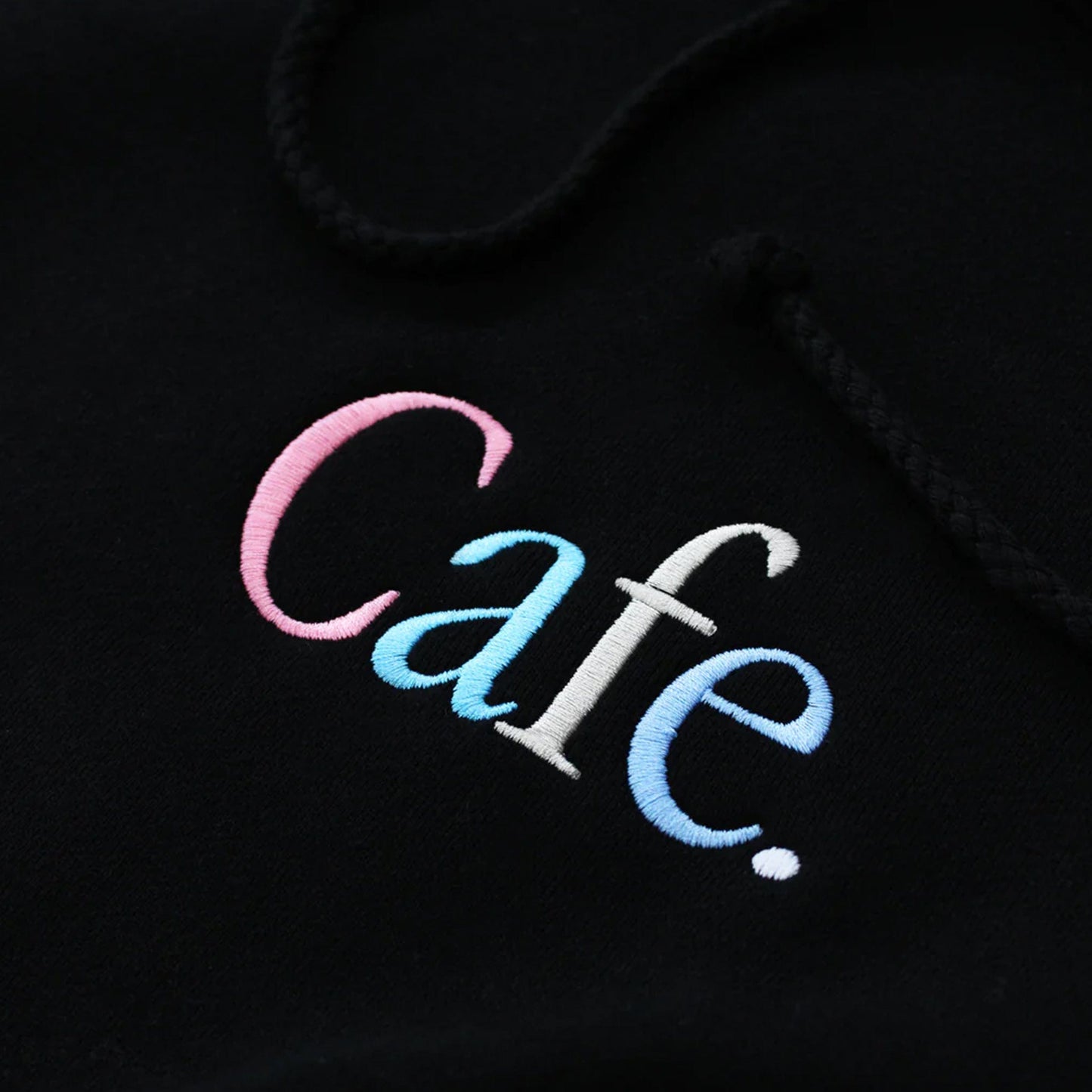 Skateboard Cafe Wayne Embroidered Hood Black