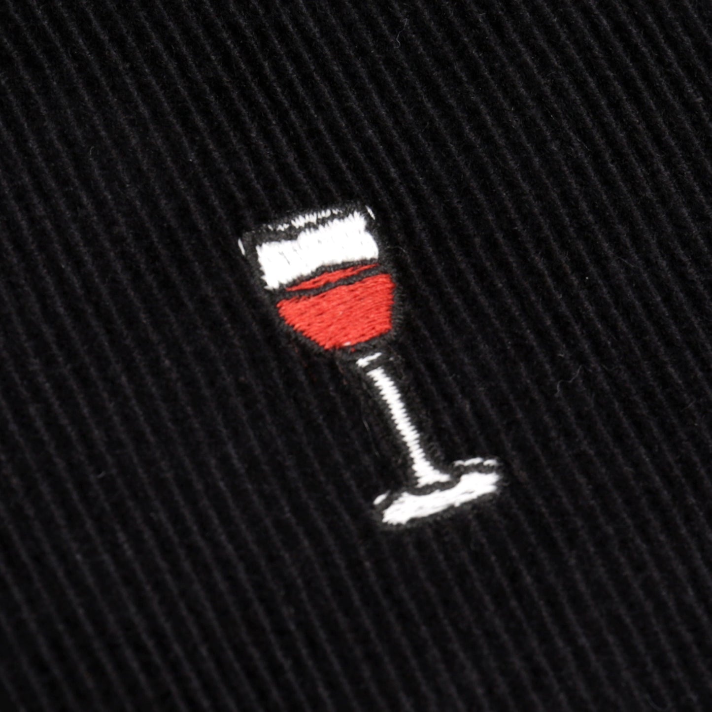 Skateboard Cafe Vino Corduroy Embroidered Shirt Black