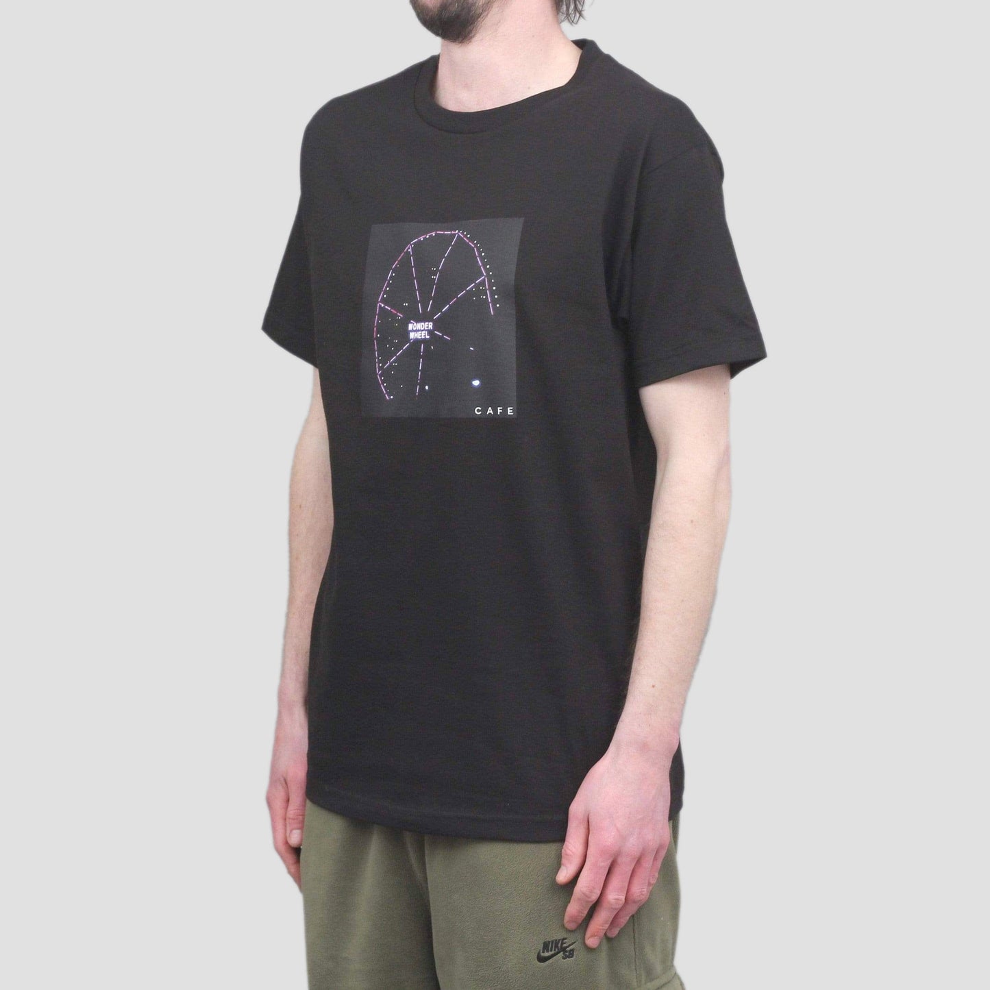 Skateboard Cafe Coney T-Shirt Black