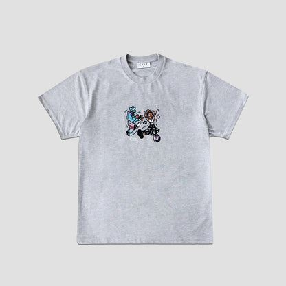 Skateboard Cafe "Dancing" T-Shirt Heather Grey