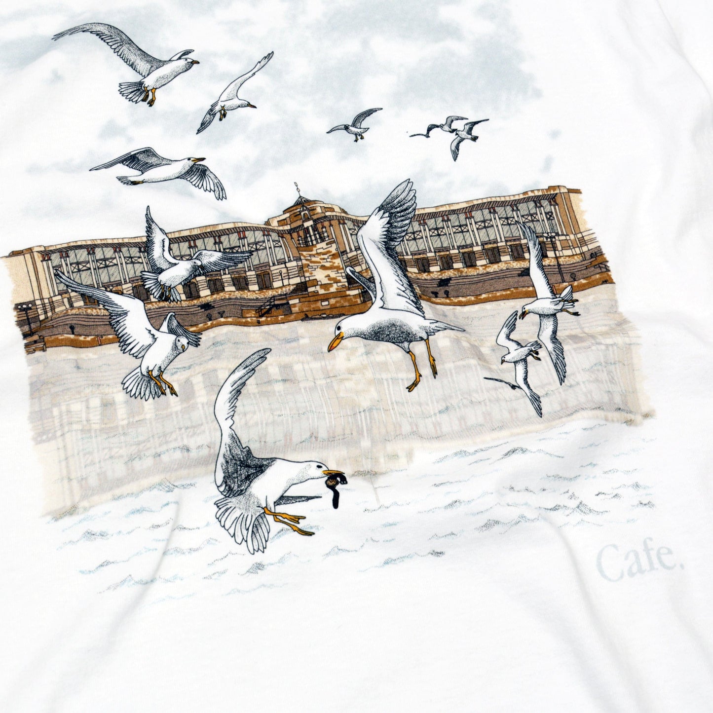 Skateboard Cafe Lloyds T-Shirt White