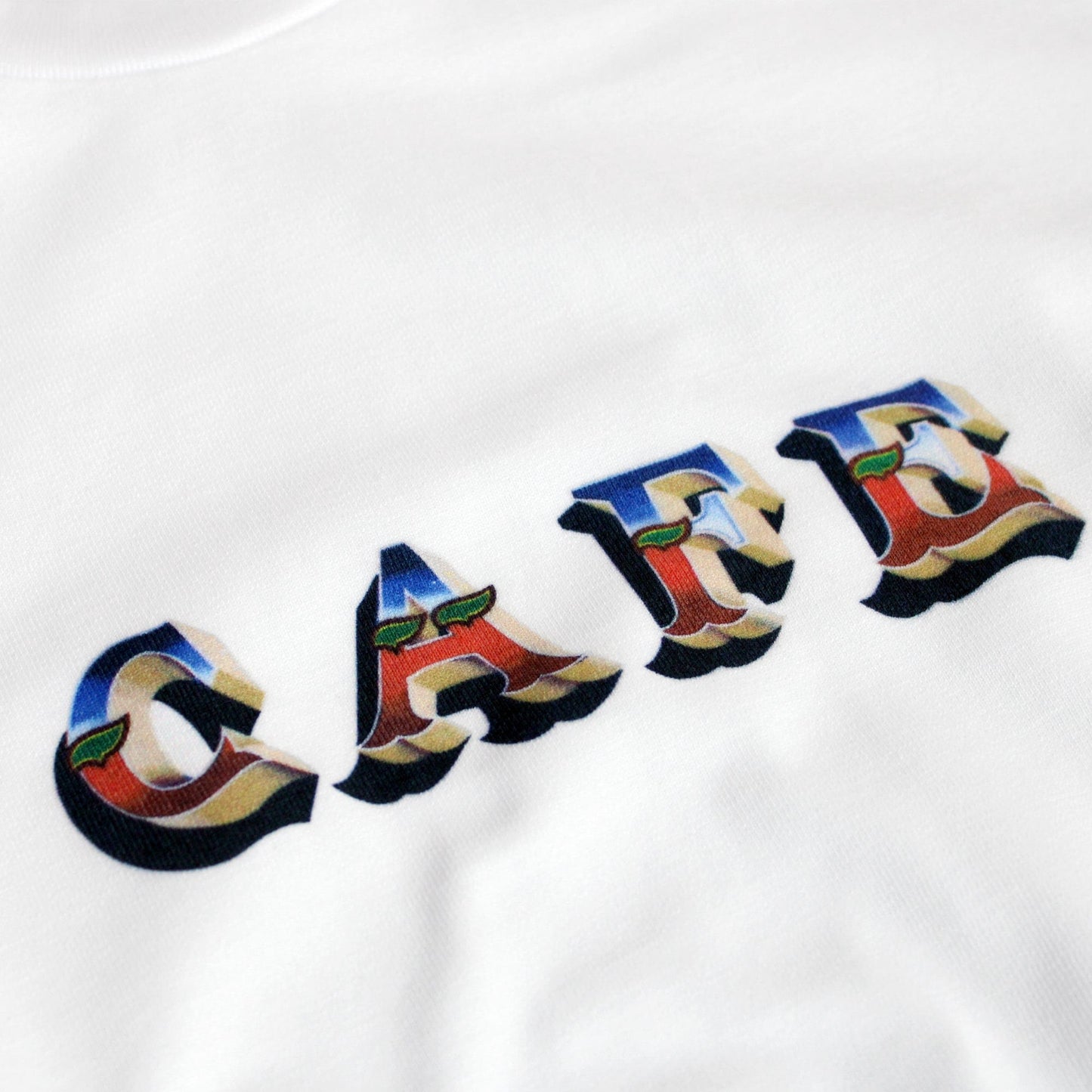 Skateboard Cafe "Mr Finbar" T-Shirt White