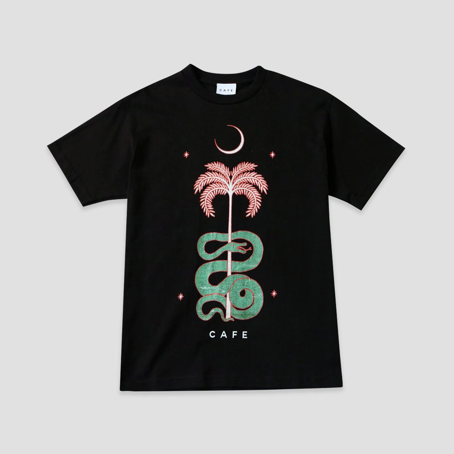 Skateboard Cafe Tree of Life T-Shirt Black