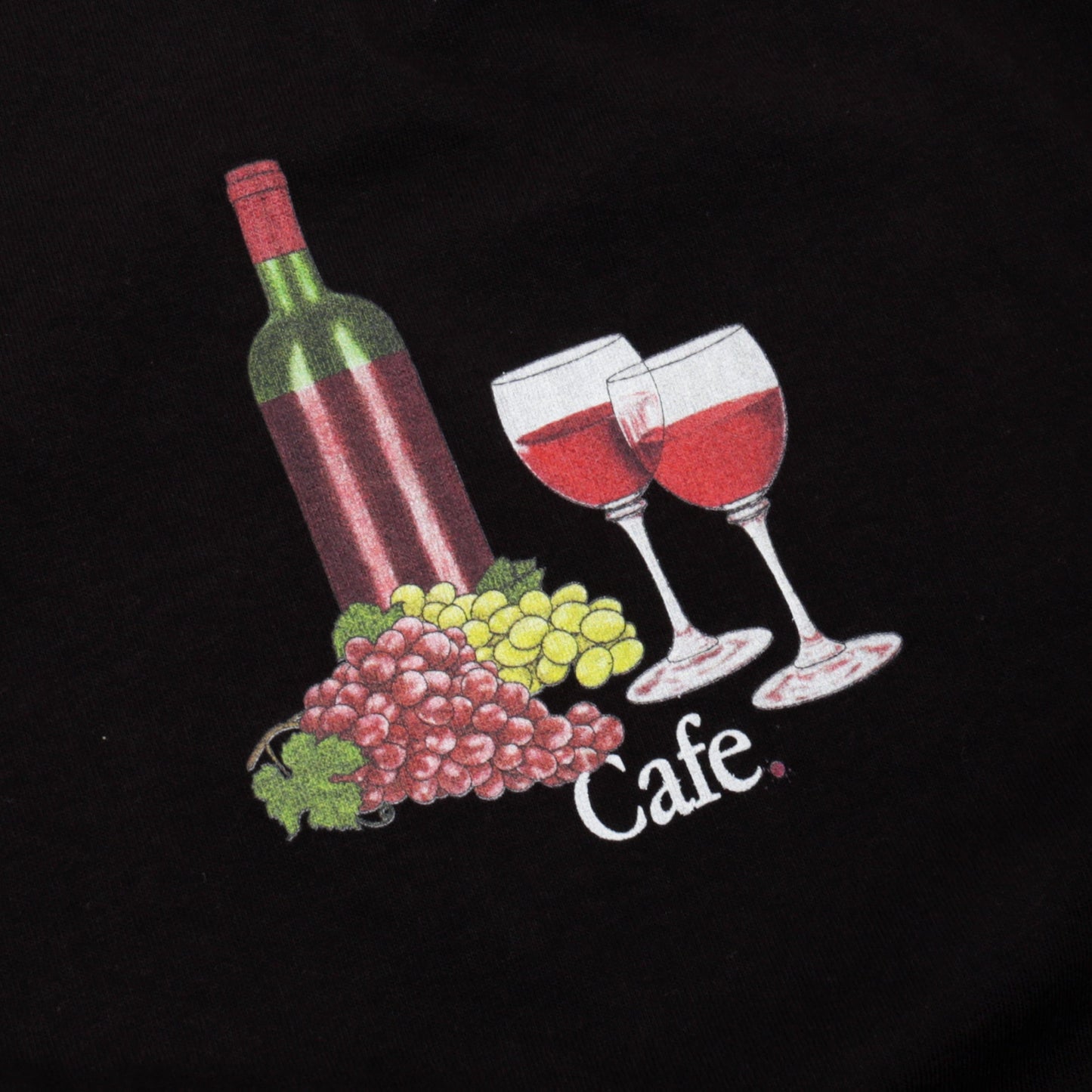 Skateboard Cafe Vino T-Shirt Black