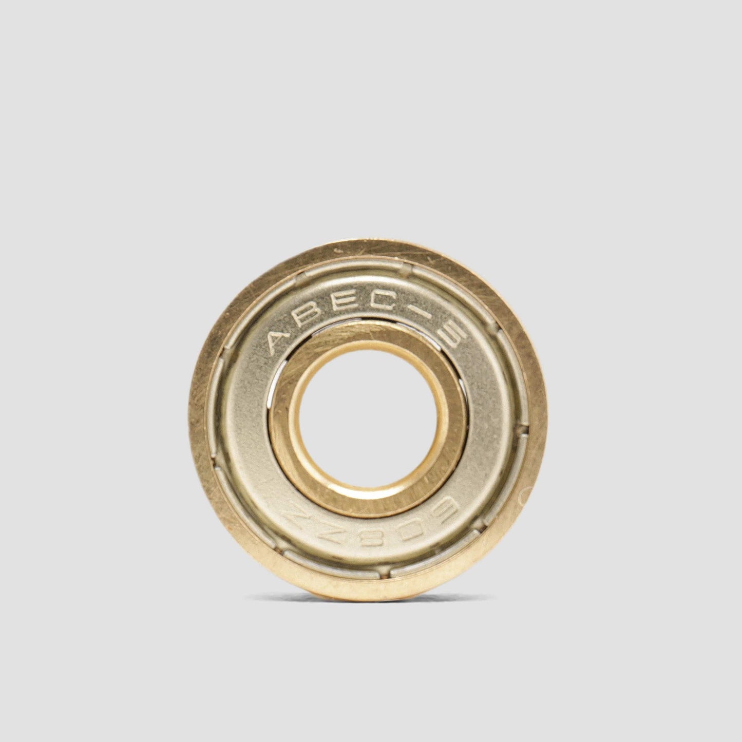 Lost Art Gold Chrome ABEC 5 Skateboard Bearing