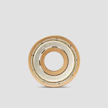 Lost Art Gold Chrome ABEC 7 Skateboard Bearing