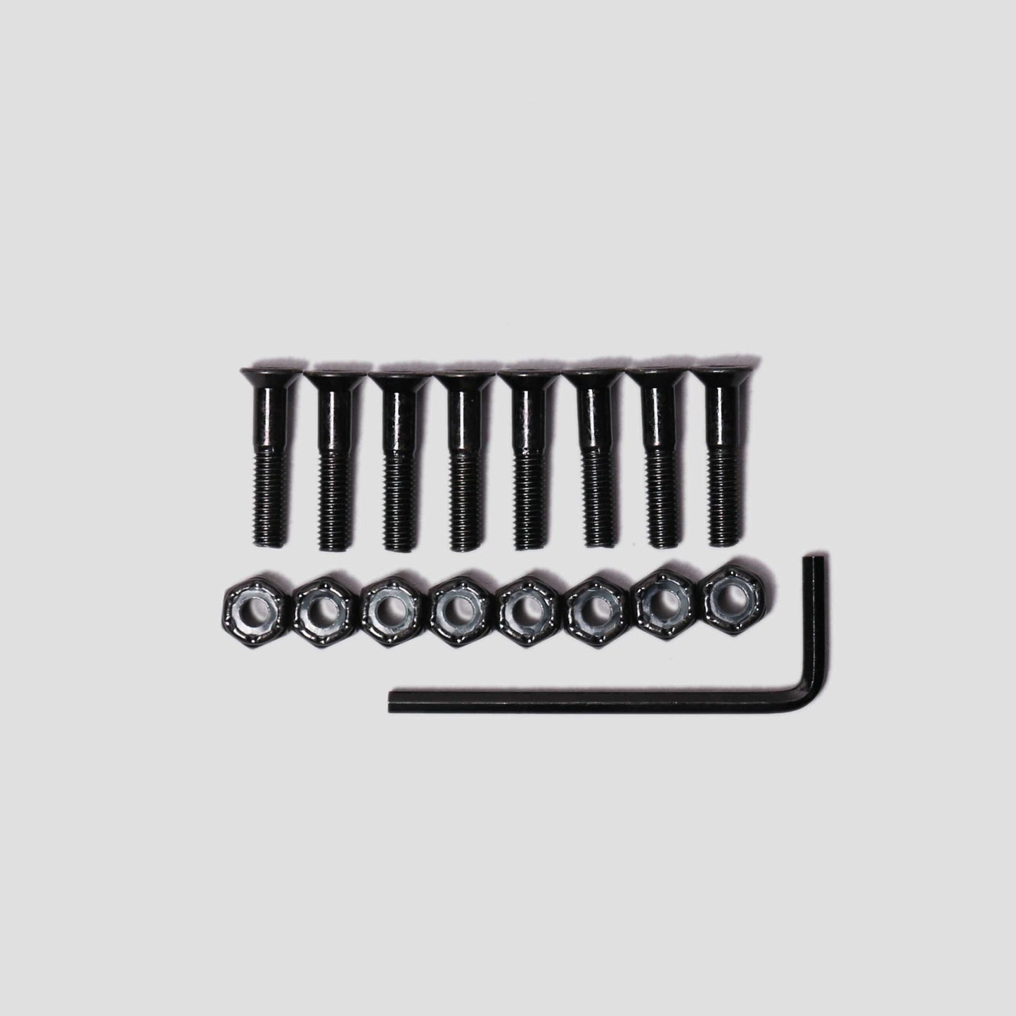 Lost Art 7/8 Inch Allen Skateboard Bolts Black