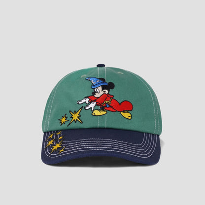 Butter Goods x Disney Sorcerer 6 Panel Cap Sage / Navy