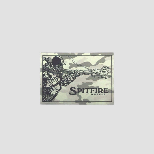 Spitfire Flamethrower Sticker Green