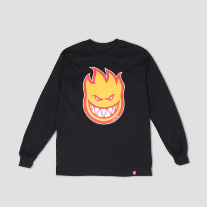 Spitfire Bighead Long sleeve T-Shirt Black / Gold / Red