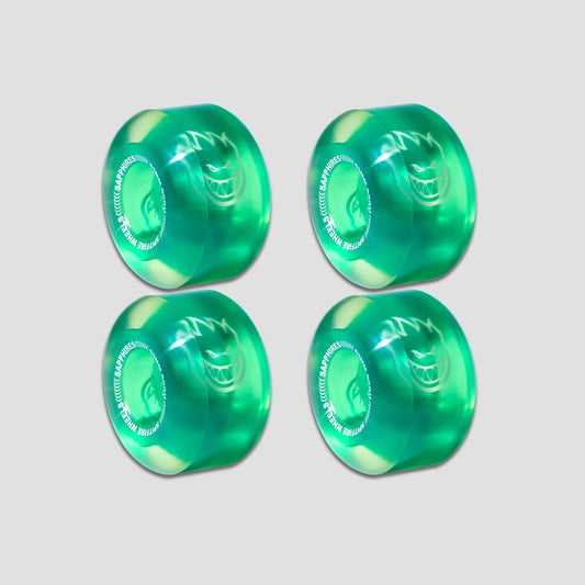 Spitfire 53mm 90a Sapphires Radial Skateboard Wheels Green