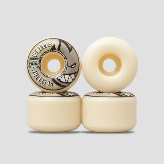 Spitfire 54mm 97DU Formula Four Radial Full Skateboard Wheels Natural